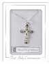 Communion Sterling Silver Crucifix Necklet