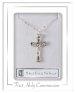 Communion Sterling Silver Crucifix Necklet