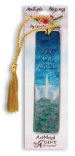 Faith Moves Mountains Art Metal Bookmark