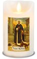 Saint Martin Scented Wax LED Candle with Timer