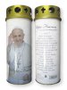 Pope Francis Windproof Cap Candle