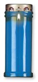 6 1/2" Blue Memorial Light Candle