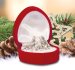 5 Piece Miniature Nativity Set in Heart Shaped Display Box