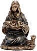 2 1/2" Madonna & Child Veronese Resin Statue