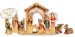 Wood Effect Resin Nativity Set