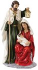 14" Holy Family Resin Nativity Statue