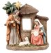 5" Resin Holy Family Nativity with LED Light