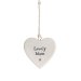 Lovely Mum Porcelain Heart