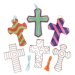 Cross Suncatcher Decorations - Pack of 10