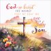 John 3:16 Charity Easter Cards Pack of 5