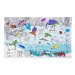 Nature & Wildlife Pond Adventure Tablecloth - Colour In & Learn