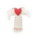 Handmade Felt Delightful Dove Christmas Tree Topper Decoration