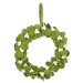 Handmade Felt Fair trade Mistletoe Wreath Christmas Decor