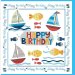 Seaside Birthday  Greetings Card