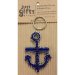 Beaded Anchor Keyring