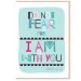 Do not fear Greetings Card