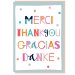 Thank you, Gracias Greetings Card