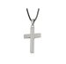 Urban' Cross Pendant on Leather Cord