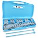 Blue 25 Note Chromatic Glockenspiel