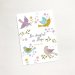 'Be Joyful In Hope' (Birds of Joy) Mini Card