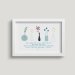 'For I Know' (Stems) 7x5 White Framed Print