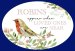 Robins Near You Oval Ceramic Plaque