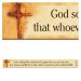 Magnetic Strip God so Loved the World John 3:16