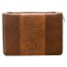 Large John 3:16 (Brown/Tan) Two-tone LuxLeather Bible Cover