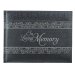 Guest Book in Loving Memory Charcoal