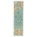 Bookmark-Teal Floral/Strength & Dignity Prov. 31:25 (Pack Of 10)