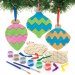 Christmas Wooden Bauble Paint Art Pack