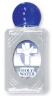 Plastic Holy Water Bottle with Resin Drop & Cross (50ml) - Single