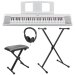 Yamaha NP15 Portable Keyboard - White Package