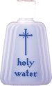 Sprinkle Top Holy Water Bottle with Cross (150ml) - Single