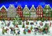 Winter Evening in the Town Advent Calendar Jigsaw Puzzle