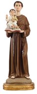 24" Saint Anthony Full Colour Resin Fibreglass Statue