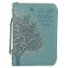 Bible Cover Fashion Teal Be Still Ps. 46:10