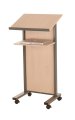 Wooden Panel Front Lectern