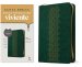 Biblia ultrafina NTV de zíper, con Filament (SentiPiel, Verde esmeralda, Letra Roja)