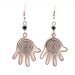 Spiral Hand Kenyan Earrings