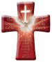 Symbolic Confirmation Porcelain Message Cross