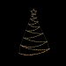 1.2m 140 LED Ultrabright Wavy Tree with Timer