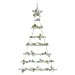 1.25m x 70cm White Natural Twig Hanging Tree