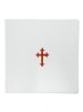 NEW 7" x 7" Chalice Pall - Polycotton - Red Cross Design