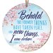 New things ceramic hanging decoration