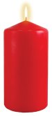 3" x 6" Red Pillar Candle