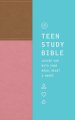 ESV Teen Study Bible (TruTone, Blush/Caramel)