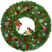 Winter Birds and Berries Wreath