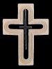 Wall Plaque-Cutout Cross (7" x 10.25")