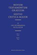 Novum Testamentum Graecum, Editio Critica Maior VI/1: Revelation, Text